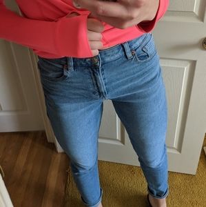 American Eagle stretch mom jeans - 2 Long